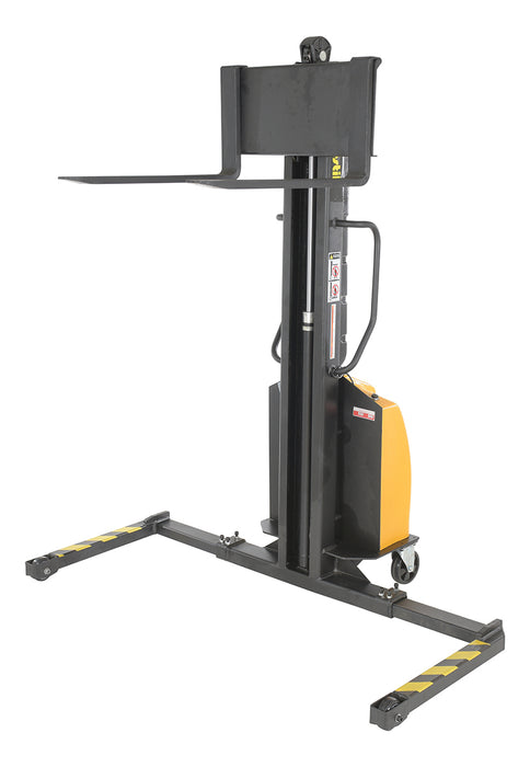 Vestil SLNM-63-AA steel narrow mast stacker dc powered - view 2