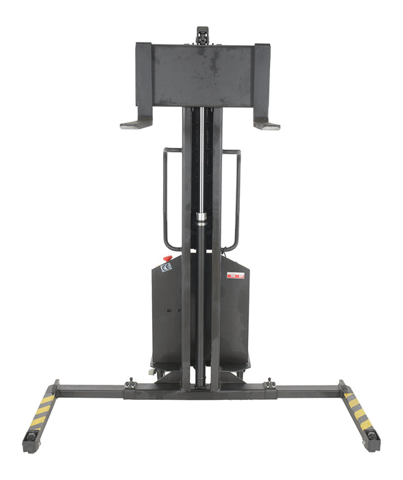 Vestil SLNM-63-AA steel narrow mast stacker dc powered - view 3