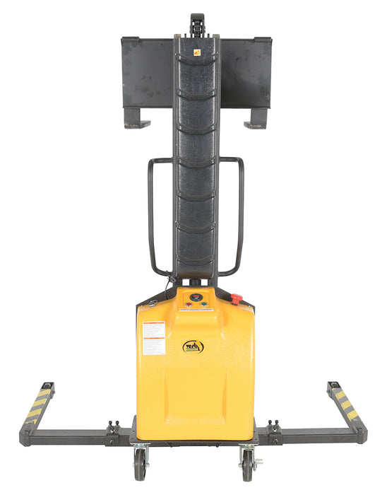 Vestil SLNM-63-AA steel narrow mast stacker dc powered - view 4