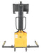 Vestil SLNM-63-AA steel narrow mast stacker dc powered - view 4