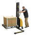 Vestil SLNM-63-AA steel narrow mast stacker dc powered - view 6