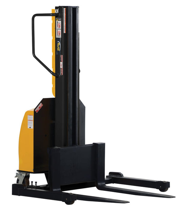 Vestil SLNM-98-AA steel narrow mast stacker dc powered - view 2
