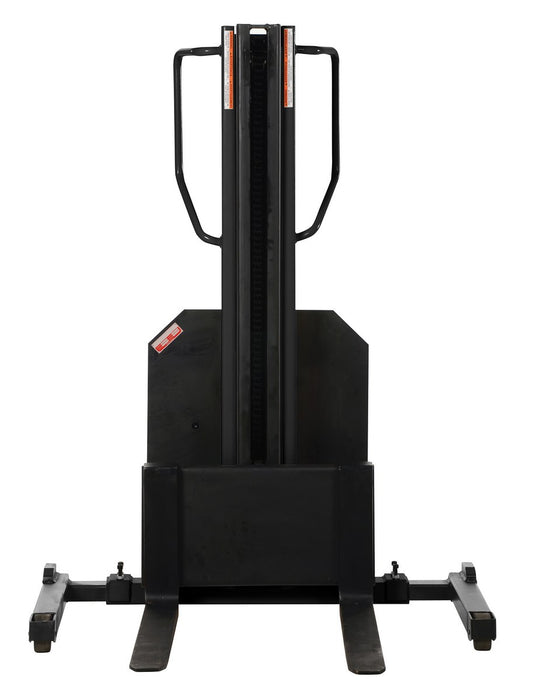 Vestil SLNM-98-AA steel narrow mast stacker dc powered - view 3
