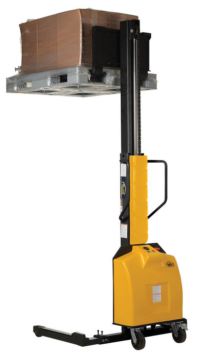 Vestil SLNM-98-AA steel narrow mast stacker dc powered - view 4