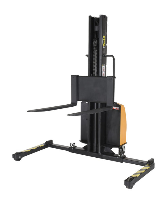 Vestil SLNM15-63-AA steel narrow mast stacker dc powered - view 2