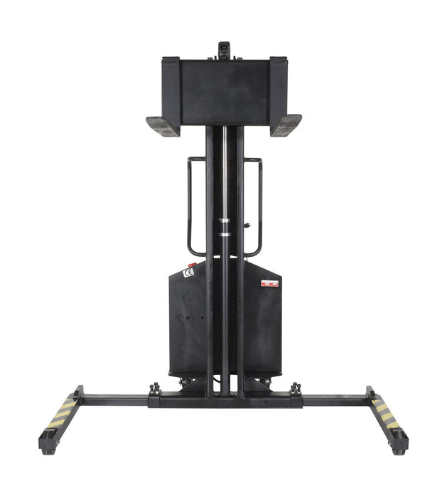 Vestil SLNM15-63-AA steel narrow mast stacker dc powered - view 3