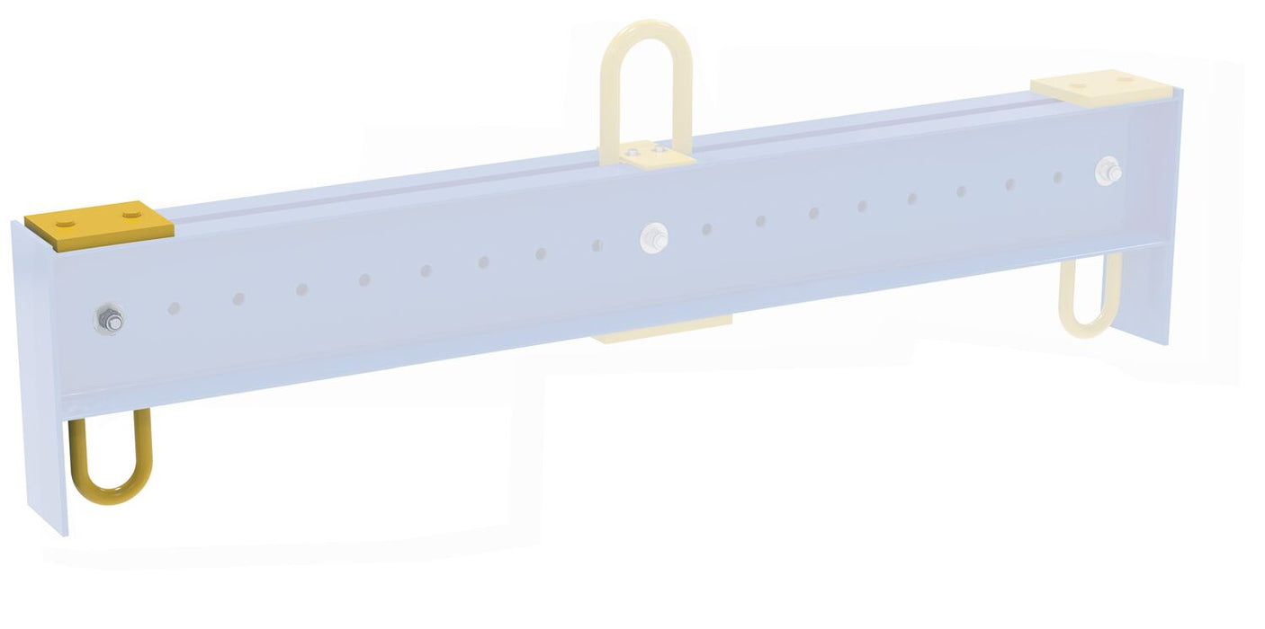 Vestil SM-LB-BFB-100 steel lower bail kit for adjustable spreader beams sbm-bfb-100 - view 3