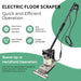 SANITMAX SM06 Electric Floor Scraper Machine, 3800 RPM, Vinyl Carpet Wood Floor Remover - Side View