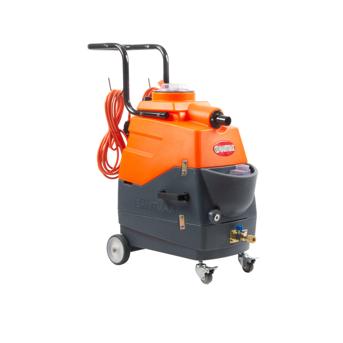 SANITMAX SM18H Heated Carpet and Upholstery Cleaning Machine - Dual-Tank Professional Carpet Extractor - Installation View