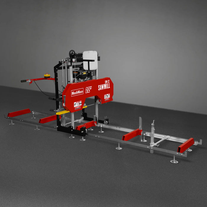 22" Portable Sawmill & Forestry Log Skidding Winch Combo, SM22 & FW880 — view 21