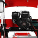 32" Portable Sawmill,  459cc 15HP E-Start Gasoline Engine,  26.5" Board Width,  13' Track Length ,  SM-32