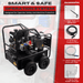 SANITMAX SM4000 Hot & Cold Water Gas Pressure Washer – 4,000 PSI, 4.0 GPM, Diesel Heated, Professional... - Close-Up