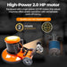 SANITMAX SM420AC 17" Professional Multi-Functional Floor Buffer Scrubber - High Power, Large Capacity for... - Detail View
