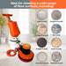 SANITMAX SM421AC 17" Professional Multi-Functional Floor Buffer Scrubber - High Power, Large Capacity for... - Features