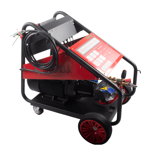 SANITMAX SM5000 Industrial Electric Pressure Washer – 5000 PSI, 5.5 GPM, 20 HP, 460V 3-Phase Cold Water System - Side View
