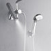 Forno Acqua Fall Mini 9-Inch Overhead Rainfall Shower with 2.5 GPM Flow Rate, Handheld, 7... Kitchen Appliance - Detail View