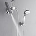 Forno Acqua Fall Mini 9-Inch Overhead Rainfall Shower with 2.5 GPM Flow Rate, Handheld, 7... Kitchen Appliance - Close-Up