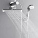 Forno Acqua Fall Mini 9-Inch Overhead Rainfall Shower with 2.5 GPM Flow Rate, Handheld, 7... Kitchen Appliance - Features