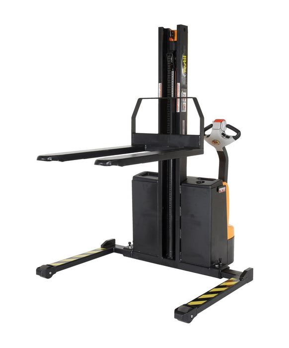 Vestil SNM-62-FA steel narrow mast stacker dc powered - view 2