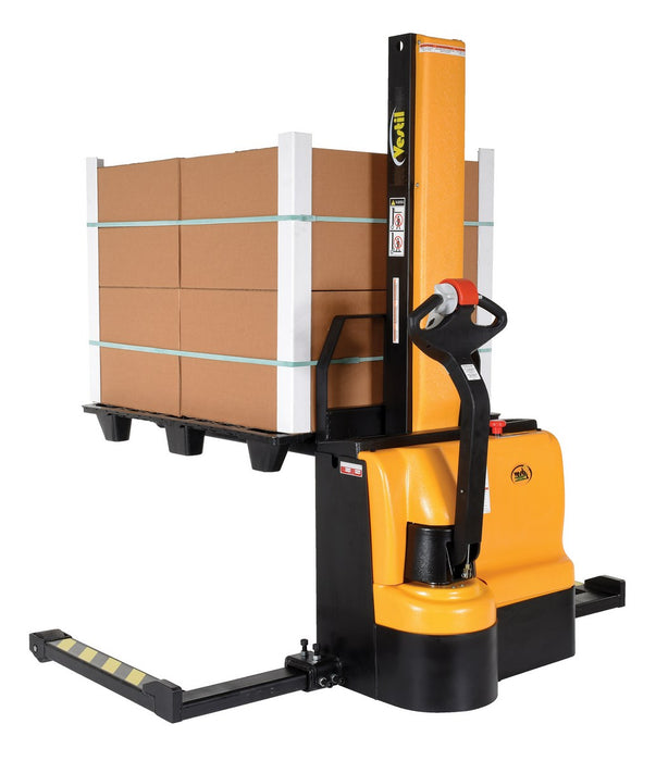 Vestil SNM-62-FA steel narrow mast stacker dc powered - view 5