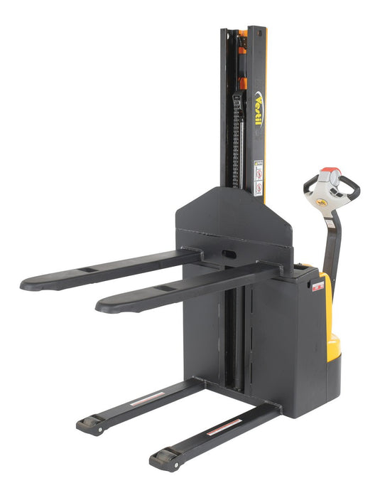Vestil SNM-62-FF-27 steel narrow mast stacker dc powered - view 2