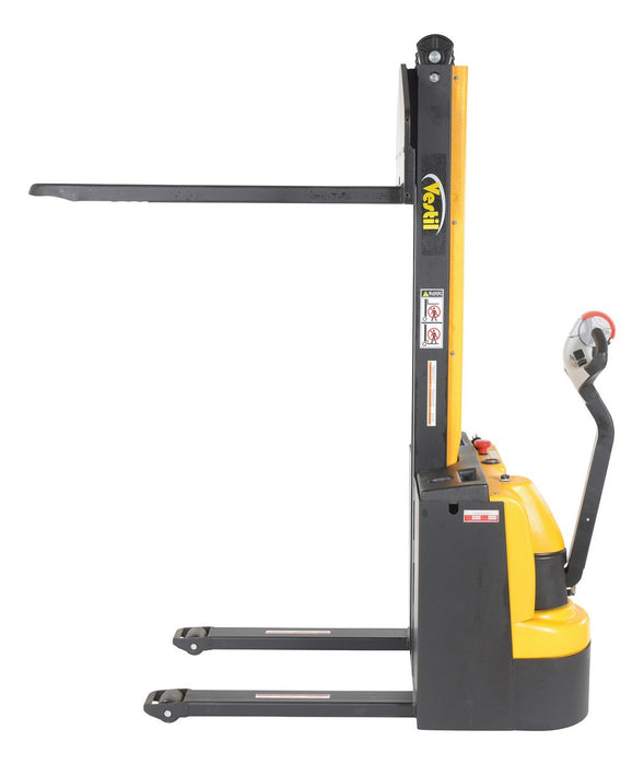 Vestil SNM-62-FF-27 steel narrow mast stacker dc powered - view 5