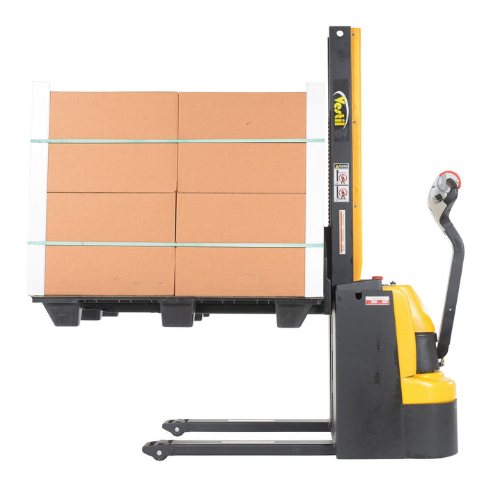 Vestil SNM-62-FF-27 steel narrow mast stacker dc powered - view 6