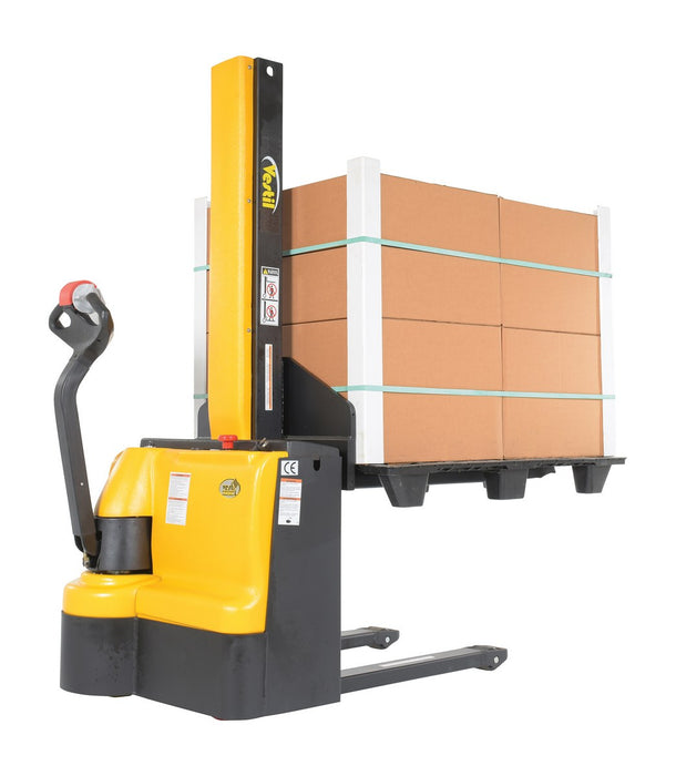 Vestil SNM-62-FF-27 steel narrow mast stacker dc powered - view 7