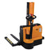 Vestil SNM3-43-AA Steel Narrow Mast Stacker DC Powered 43 in. Raised Height Adjustable Forks and Support Legs 3,000 lb. Capac