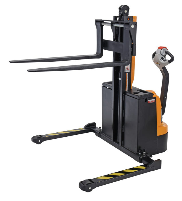 Vestil SNM3-43-AA steel narrow mast stacker dc powered - view 2