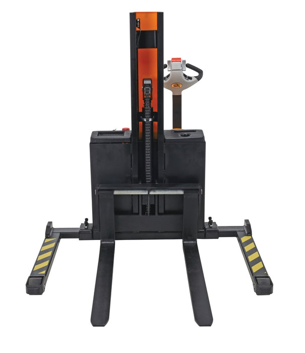 Vestil SNM3-43-AA steel narrow mast stacker dc powered - view 3