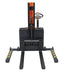 Vestil SNM3-43-AA steel narrow mast stacker dc powered - view 3