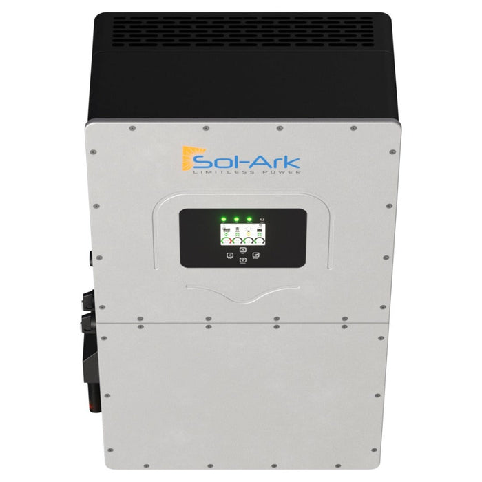 Green Vista Living Sol-Ark 30K 3-Phase Hybrid Solar Inverter | 30K-3P-208V | 10 Year Warranty - Close-Up
