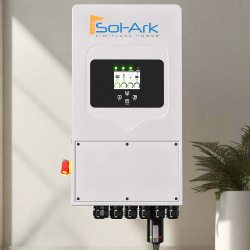 Green Vista Living Sol-Ark 5K Single-Phase Hybrid Inverter | 5K-1P | 10 Year Warranty - Side View