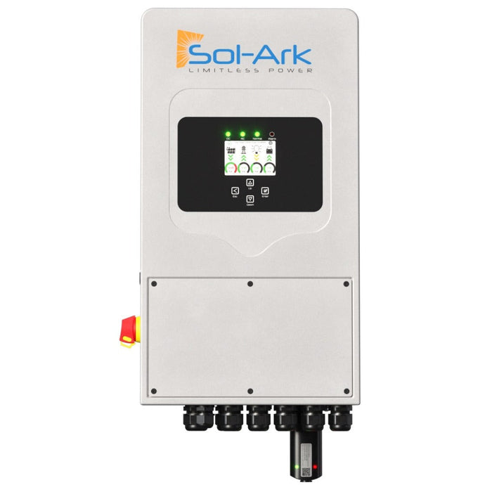 Green Vista Living Sol-Ark 5K Single-Phase Hybrid Inverter | 5K-1P | 10 Year Warranty