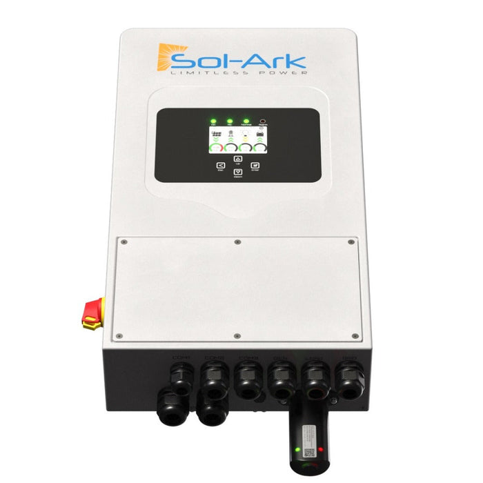 Green Vista Living Sol-Ark 5K Single-Phase Hybrid Inverter | 5K-1P | 10 Year Warranty - Detail View
