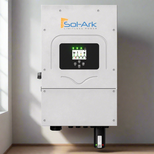 Green Vista Living Sol-Ark 8K 120/240/208V 48V [All-In-One] Hybrid Solar Inverter | 10 Year Warranty