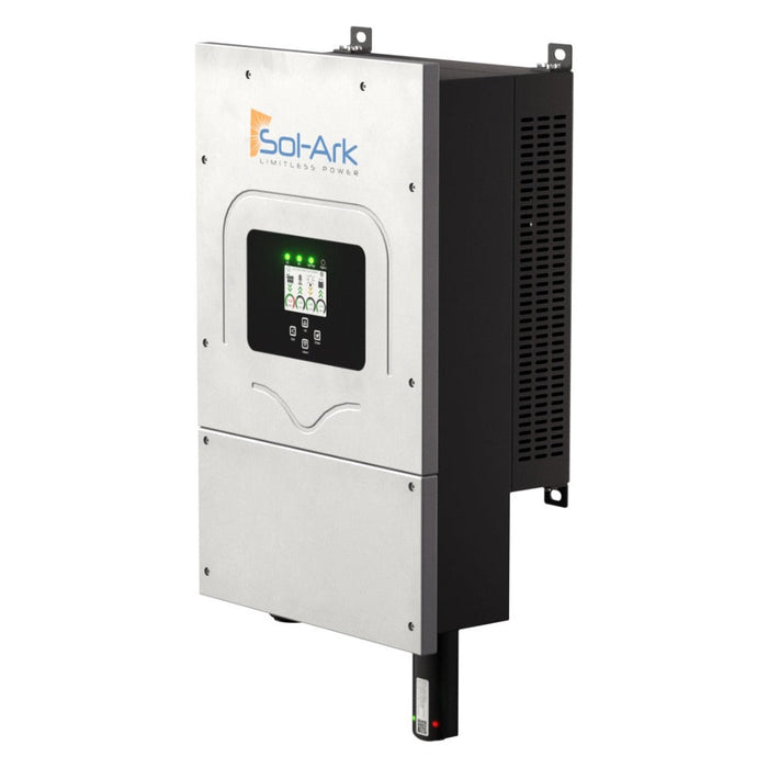Green Vista Living Sol-Ark 8K (EMP Hardened) 120/240/208V 48V [All-In-One] Hybrid Solar Inverter | 10 Year... - Dimensions