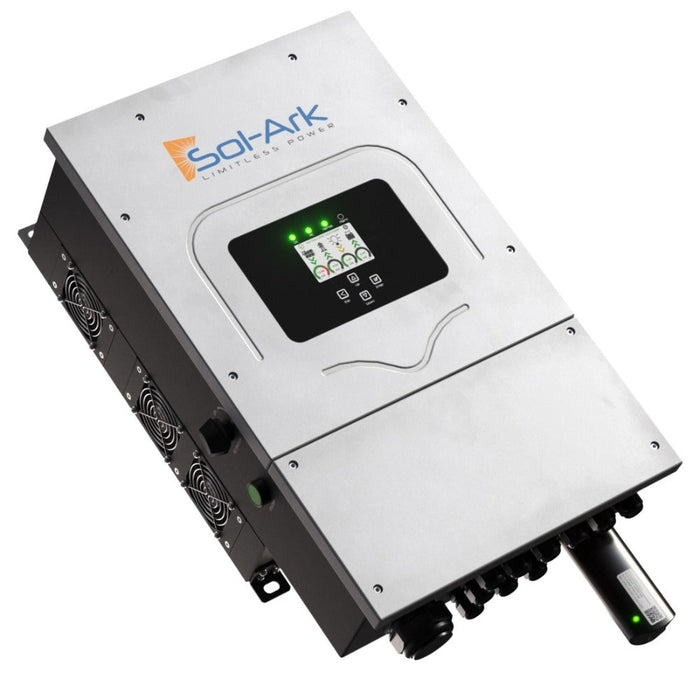Green Vista Living Sol-Ark 8K 120/240/208V 48V [All-In-One] Hybrid Solar Inverter | 10 Year Warranty - Features