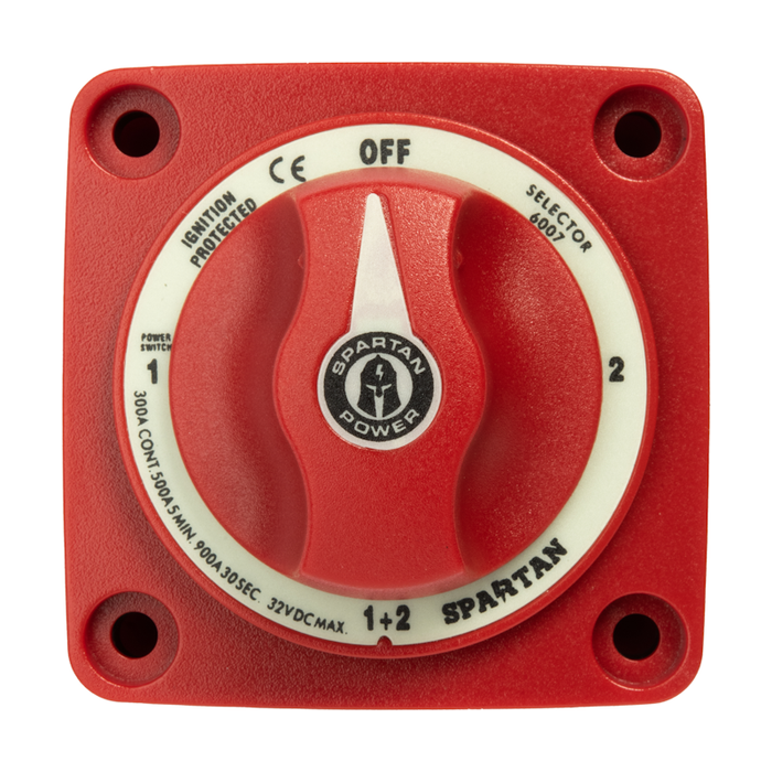 Spartan Power 300A Battery Combiner / Selector Switch 4