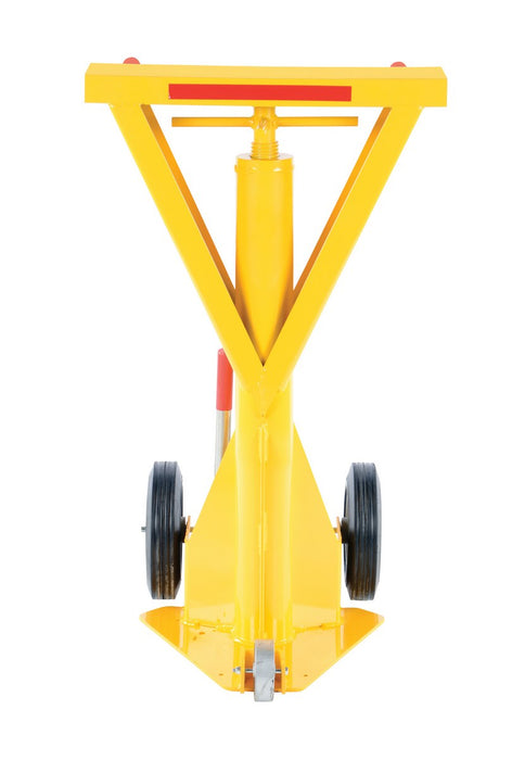Vestil SP-TOP-BEAM-100 steel trailer stabilizing spin top beam jack - view 3