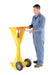 Vestil SP-TOP-BEAM-100 steel trailer stabilizing spin top beam jack - view 6