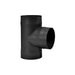 Drolet 6" Black Single Wall Tee with Cap SP00110
