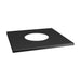 Drolet 6" Black Square Wall Trim Collar SP00170