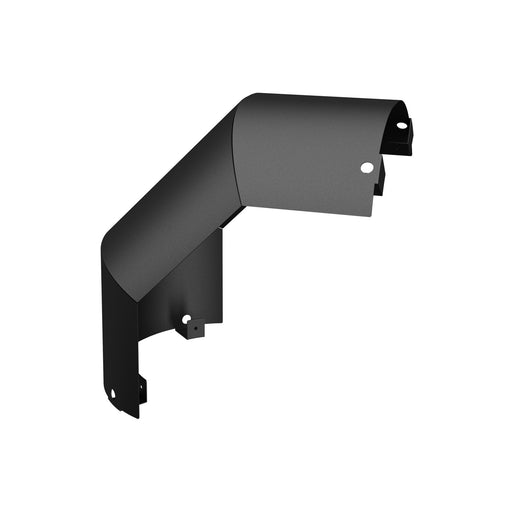 Drolet 8" 90° Shielded Black Single Wall Elbow SP00292