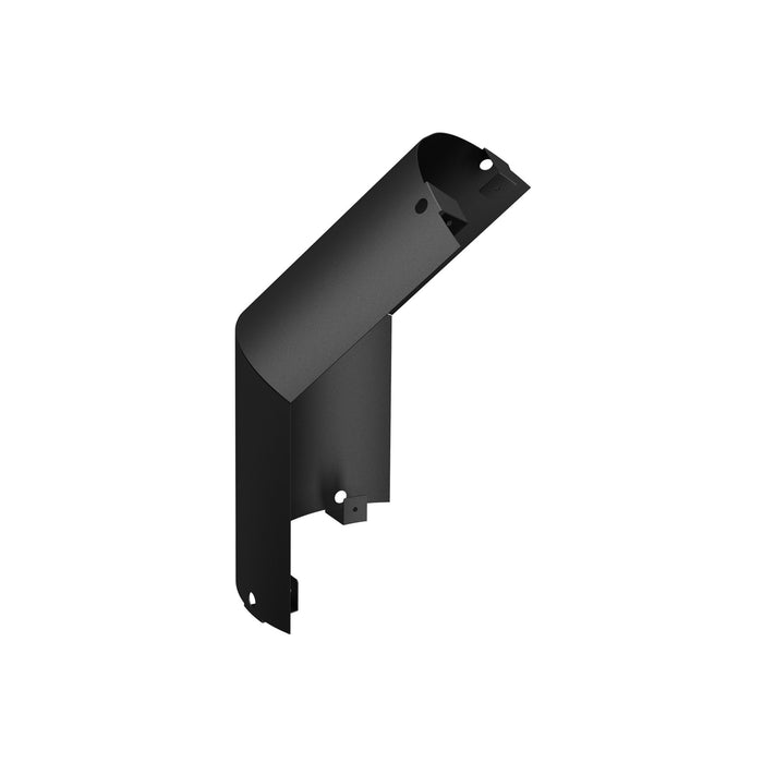 Drolet 6" 45° Shielded Black Single Wall Elbow SP00293