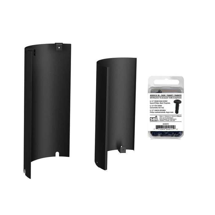 Drolet Heat Shield Kit for 6" Black Single Wall Pipe (To the Ceiling) SP00390