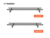 Flatline Van Co. 2007-2026 Mercedes-Benz Sprinter Van Crossbars for OEM Roof Rails – image 10 of 15
