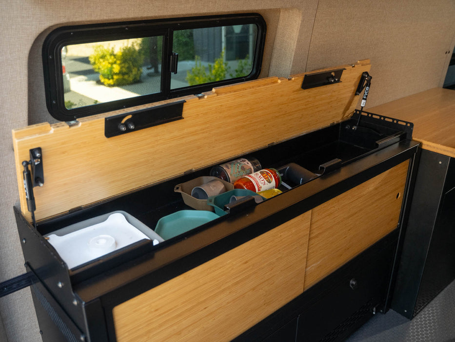 Flatline Van Co. 2007-2026 Mercedes-Benz Sprinter Van Murphy Bed – image 9 of 20