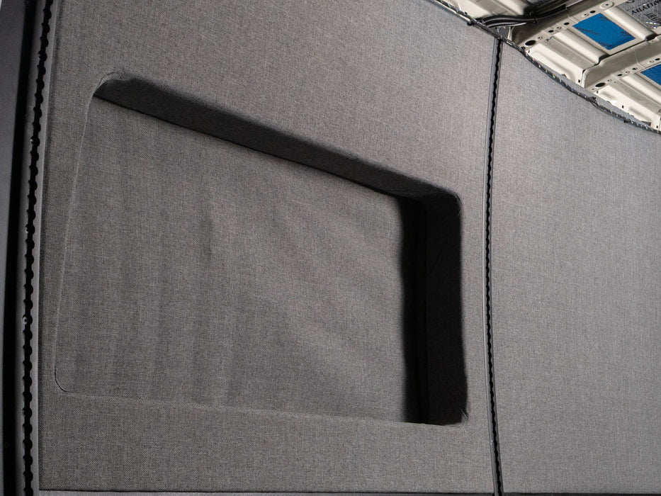 Flatline 2007-2026 Mercedes-Benz Sprinter Van Bed Bracket Flush Mount L-Track Kits – installed on vehicle, image 6 of 14